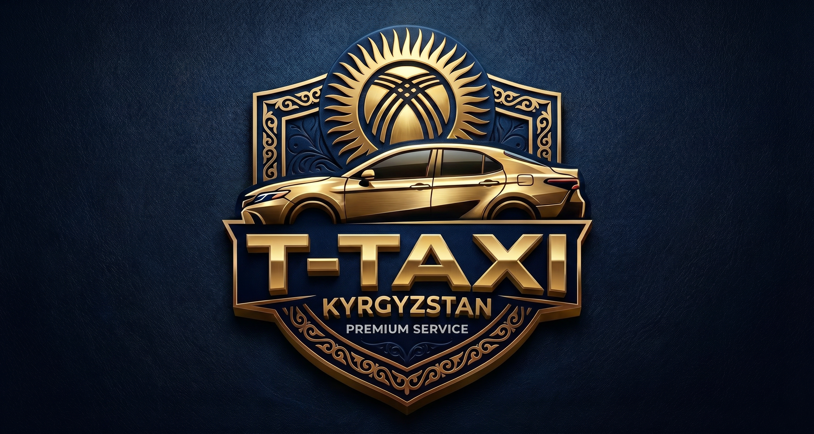 Логотип T-TAXI Бишкек